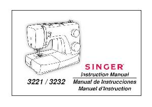 Инструкция Singer 3221  ― Manual-Shop.ru