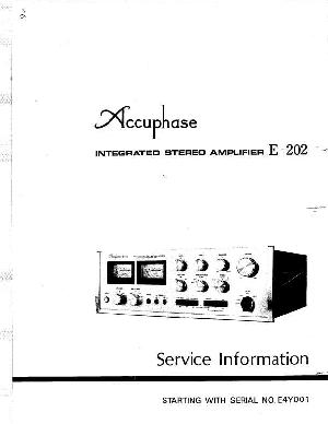 Service manual Accuphase E-202 ― Manual-Shop.ru