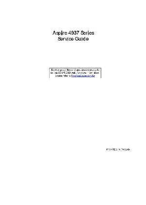 Сервисная инструкция Acer Aspire 4937  ― Manual-Shop.ru
