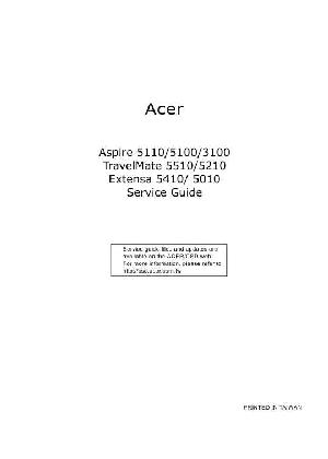 Сервисная инструкция Acer Aspire 5110, 5100, 3100  ― Manual-Shop.ru