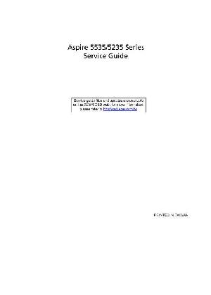 Сервисная инструкция Acer Aspire 5235, 5535  ― Manual-Shop.ru