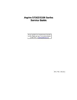 Service manual Acer Aspire 5330, 5730Z  ― Manual-Shop.ru
