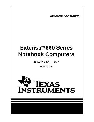Service manual Acer Extensa 660 Series ― Manual-Shop.ru