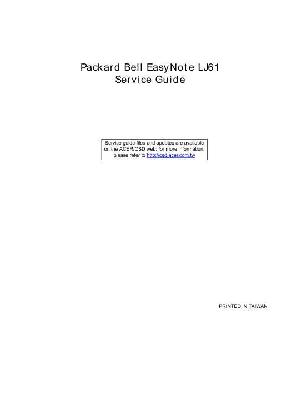 Сервисная инструкция Acer Packard-Bell Easynote LJ61  ― Manual-Shop.ru