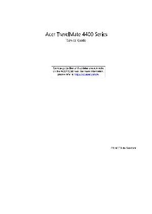 Сервисная инструкция Acer Travelmate 4400  ― Manual-Shop.ru