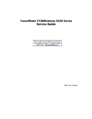 Service manual Acer Travelmate 5730, EXTENSA 5630  ― Manual-Shop.ru