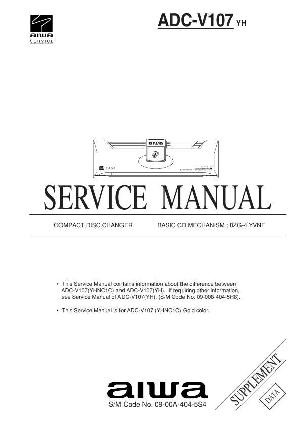 Сервисная инструкция Aiwa ADC-V107 ― Manual-Shop.ru