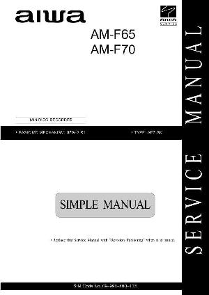 Сервисная инструкция Aiwa AM-F65 ― Manual-Shop.ru