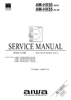 Сервисная инструкция Aiwa AM-HX50, AM-HX55 ― Manual-Shop.ru