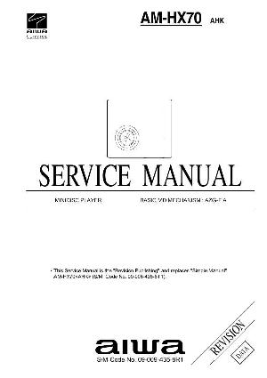 Сервисная инструкция Aiwa AM-HX70 ― Manual-Shop.ru