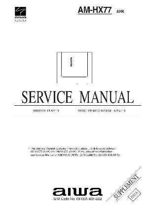 Сервисная инструкция Aiwa AM-HX77 ― Manual-Shop.ru