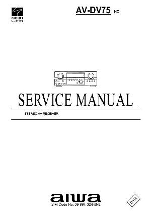 Сервисная инструкция Aiwa AV-DV75 ― Manual-Shop.ru