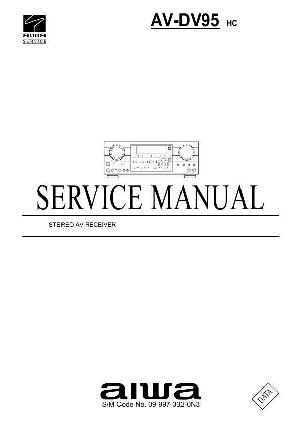 Сервисная инструкция Aiwa AV-DV95 ― Manual-Shop.ru