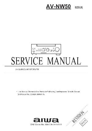 Сервисная инструкция Aiwa AV-NW50 ― Manual-Shop.ru