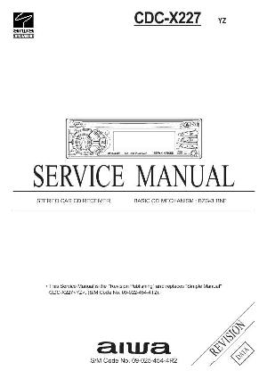 Service manual Aiwa CDC-X227 ― Manual-Shop.ru