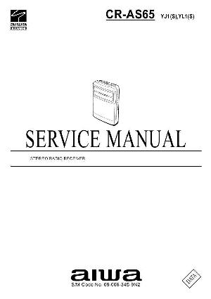 Сервисная инструкция Aiwa CR-AS65 ― Manual-Shop.ru