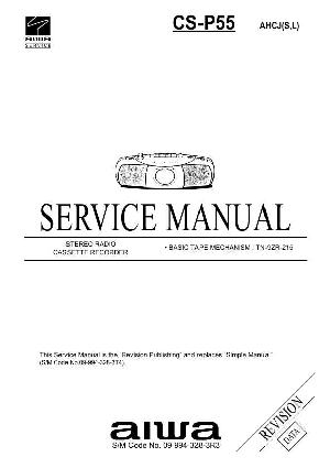 Сервисная инструкция Aiwa CS-P55 ― Manual-Shop.ru