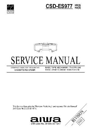 Service manual Aiwa CSD-ES977 ― Manual-Shop.ru