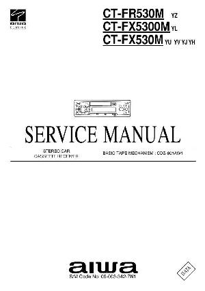 Сервисная инструкция Aiwa CT-FR530M ― Manual-Shop.ru