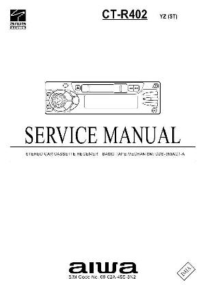 Сервисная инструкция Aiwa CT-R402 ― Manual-Shop.ru