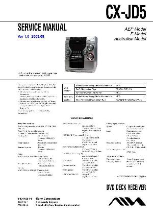 Сервисная инструкция Aiwa CX-JD5 ― Manual-Shop.ru
