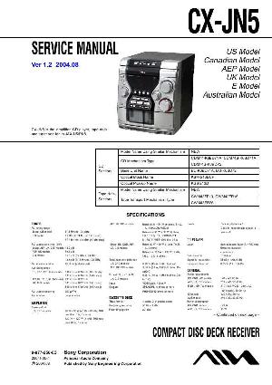 Сервисная инструкция Aiwa CX-JN5 ― Manual-Shop.ru