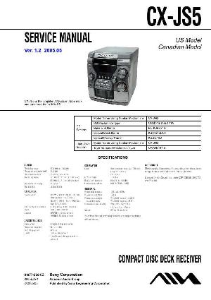 Сервисная инструкция Aiwa CX-JS5 ― Manual-Shop.ru
