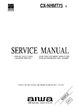 Сервисная инструкция Aiwa CX-NHMT75 ― Manual-Shop.ru