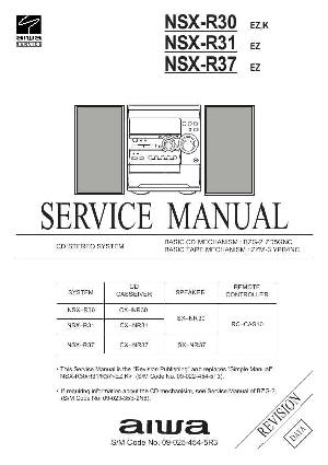 Сервисная инструкция Aiwa CX-NR37 ― Manual-Shop.ru