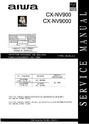 Сервисная инструкция Aiwa CX-NV900, CX-NV9000 ― Manual-Shop.ru
