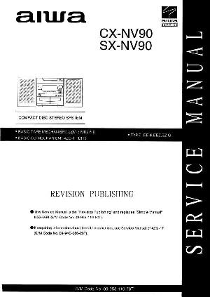 Сервисная инструкция Aiwa CX-NV90, SX-NV90 ― Manual-Shop.ru