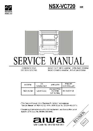 Сервисная инструкция Aiwa CX-NVC720 ― Manual-Shop.ru