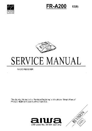 Сервисная инструкция Aiwa FR-A200 ― Manual-Shop.ru