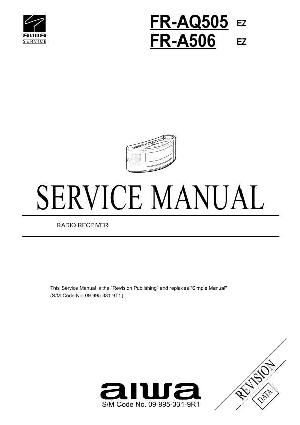 Сервисная инструкция Aiwa FR-A506, FR-AQ505 ― Manual-Shop.ru
