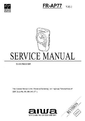 Сервисная инструкция Aiwa FR-AP77 ― Manual-Shop.ru