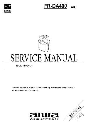 Сервисная инструкция Aiwa FR-DA400 ― Manual-Shop.ru