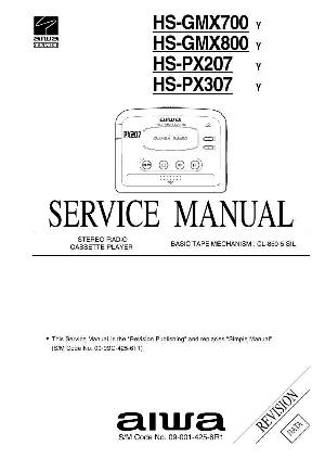 Сервисная инструкция Aiwa HS-GMX700, HS-GMX800 ― Manual-Shop.ru
