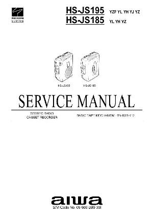 Сервисная инструкция Aiwa HS-JS185, HS-JS195 ― Manual-Shop.ru