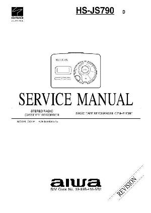 Сервисная инструкция Aiwa HS-JS790 ― Manual-Shop.ru