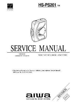 Сервисная инструкция Aiwa HS-PS201 ― Manual-Shop.ru