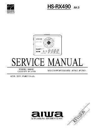 Сервисная инструкция Aiwa HS-RX490 ― Manual-Shop.ru