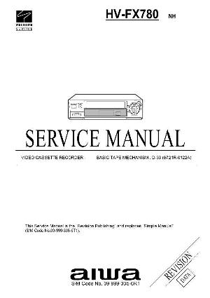 Сервисная инструкция Aiwa HV-FX780 ― Manual-Shop.ru