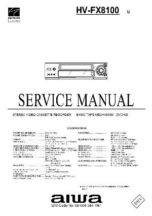 Service manual Aiwa HV-FX8100 ― Manual-Shop.ru
