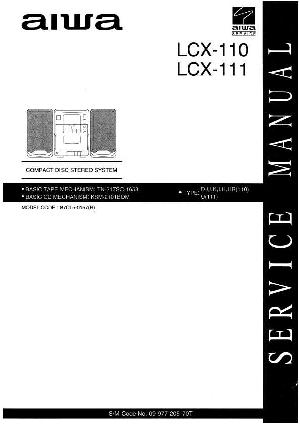 Сервисная инструкция Aiwa LCX-111 ― Manual-Shop.ru