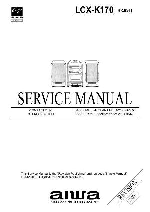 Сервисная инструкция Aiwa LCX-K170 ― Manual-Shop.ru