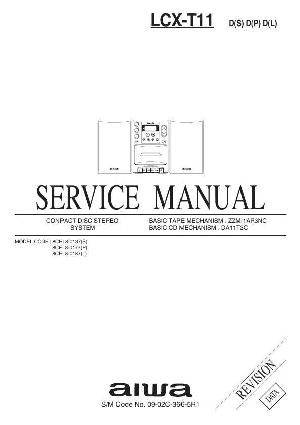 Сервисная инструкция Aiwa LCX-T11 ― Manual-Shop.ru