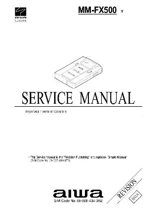 Сервисная инструкция Aiwa MM-FX500 ― Manual-Shop.ru