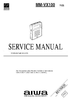 Сервисная инструкция Aiwa MM-VX100 ― Manual-Shop.ru