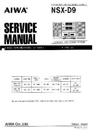 Сервисная инструкция AIWA MX-N9 ― Manual-Shop.ru