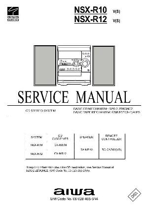 Сервисная инструкция Aiwa NS-XR10V ― Manual-Shop.ru
